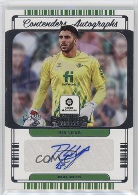 2022-23 Panini Chronicles Contenders La Liga Silver 72/99 Rui Silva Auto 1b8