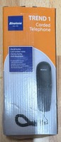 Binatone Trend 1 Corded Standard or Wall Hang Home Telephone c/w warranty boxed