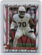 2025 Topps Chrome #3 Paris Johnson Jr. Ray Wave Refractor