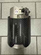 BMW Genuine M Performance Exhaust System Trim Carbon Titanium X2 18305B35D87