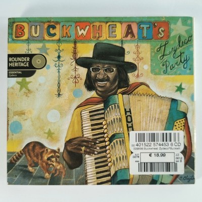 Buckwheat Zydeco Party CD Deluxe Edition The Best Of Rounder Heritage Blues