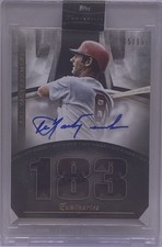 2021 TOPPS LUMINARIES HIT KINGS CARL YASTRZEMSKI AUTOGRAPH AUTO #15/15 HOF SSP