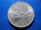 1965 Canada Silver Dollar - Bright Uncirculated - Bit Hazy - Variety?