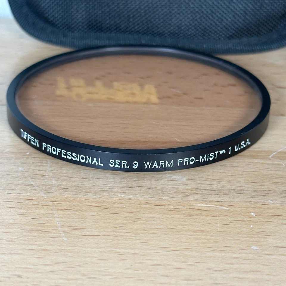 TIFFEN FILTER SERIES 9 WARM PRO-MIST 1/2 And 1 GREAT CONDITION - Image 2 of 4