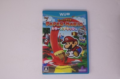 Paper Mario Color Splash Wii U JPN (Region Locked)