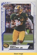 2020 Upper Deck CFL Blue Ricky Collins Jr #77 READ r6v