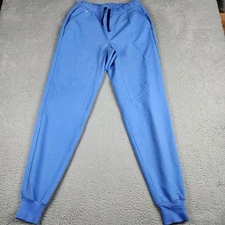 Figs Scrub Pants Mens Medium Blue Tansen Jogger Medical Nurse Doctor Hospital