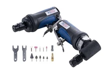 Air die grinder, NEU die grinder set, straight/angle mini die grinder set, wi...