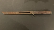 Vintage Wood Handle Sliding T Bevel Square