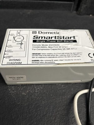 #ad Domestic SmartStart Soft Starter Model #4220040 Used Marine RV AC compatible $100.00