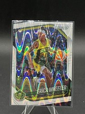 2025 Panini Prizm WNBA #125 Erica Wheeler White Seismic Prizms