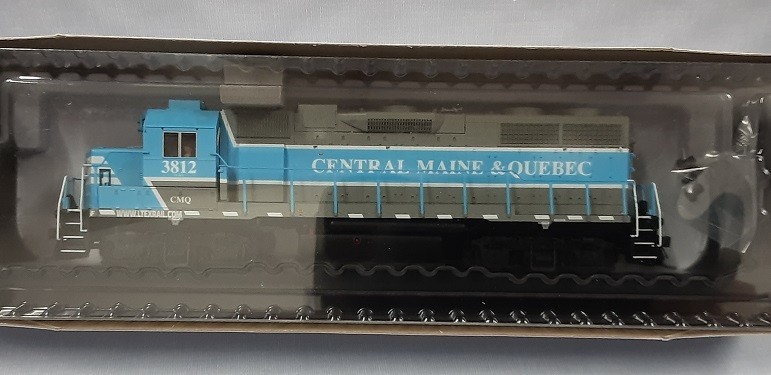 Atlas Gold GP-38 HO Locomotive Central Maine & Quebec #10004077 DCC Sound