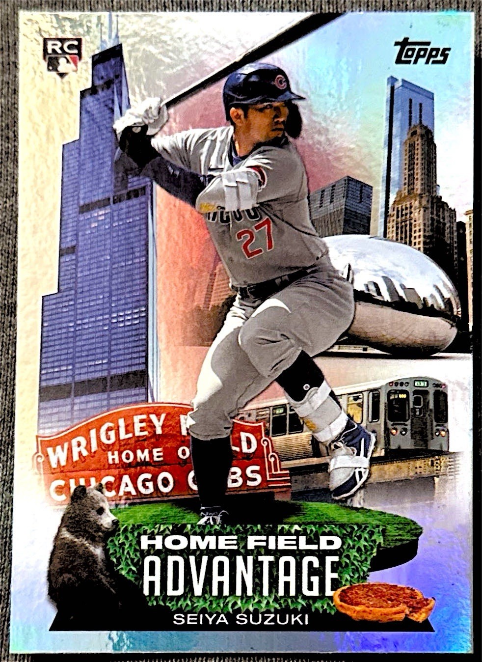 2022 Topps Update Series - Home Field Advantage Seiya Suzuki #HA-22 (RC)