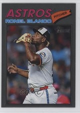 2026 Topps Heritage Dark Gray Border Ronel Blanco #185 5f0