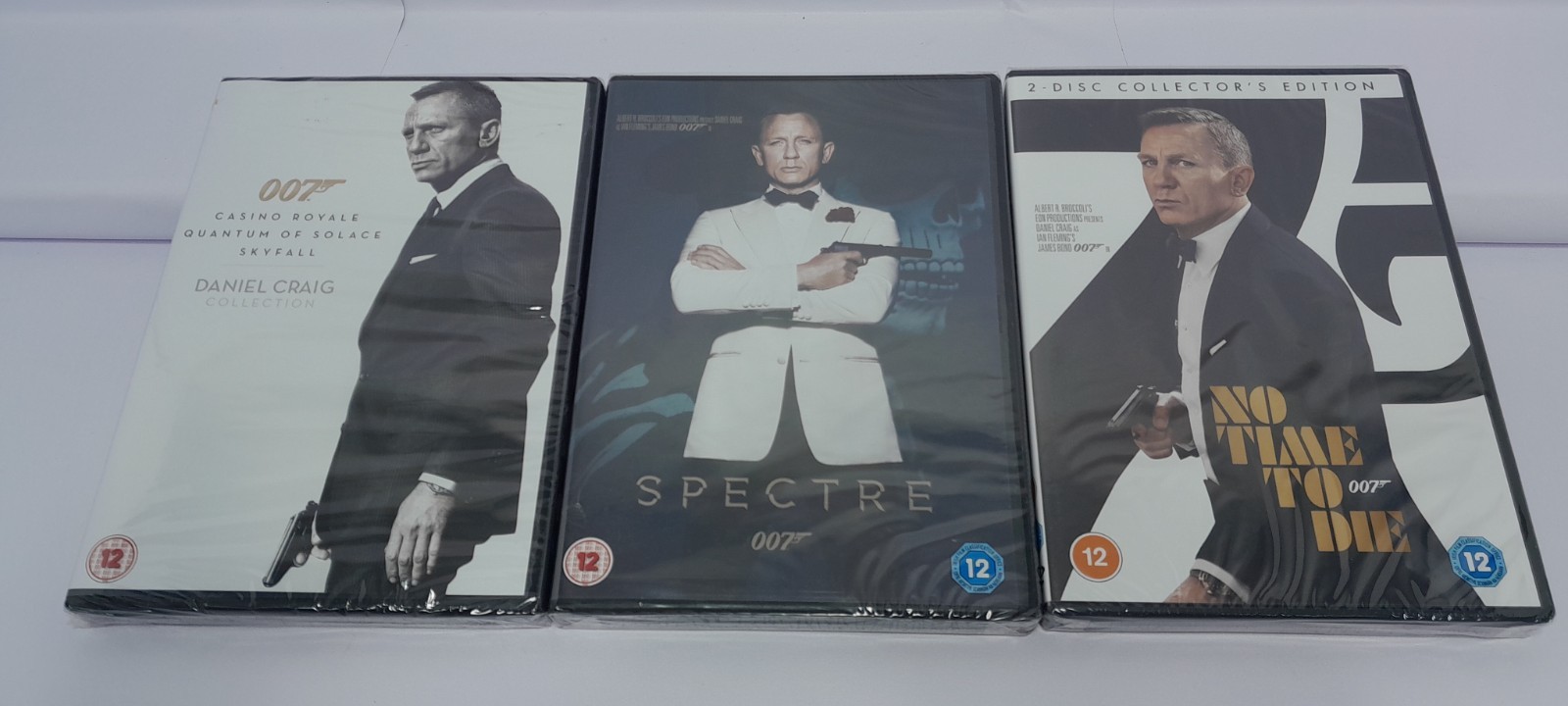 007 James Bond. Daniel Craig 5 Movie Collection DVD. NEW / SEALED. REGION 2