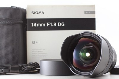 [Unused in Box] SIGMA Art 14mm F/1.8 DG HSM Lens For Nikon F Mount From JAPAN