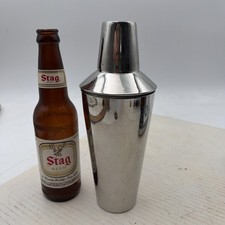 Vintage Irvinware Stainless Steel Cocktail Shaker Made in the USA Barware TS