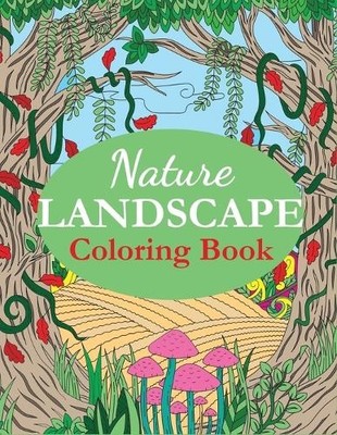 Creative Coloring Nature Landscape Coloring Book (Taschenbuch)