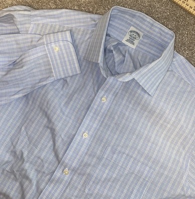 Brooks Brothers Regent LT Regent Supima Cotton/Spandex Plaid Checkered Preppy
