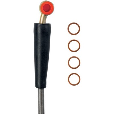 Moose Racing K02-1-041/P Stainless Steel Braided Brake Line