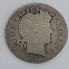 1896 Barber Dime in AG Condition