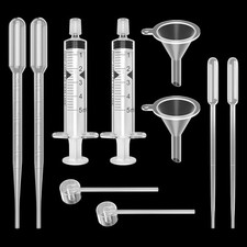 2 Set Perfume Refill Tool Kit, Plastic Perfume Syringe Extractor for Liquid Colo