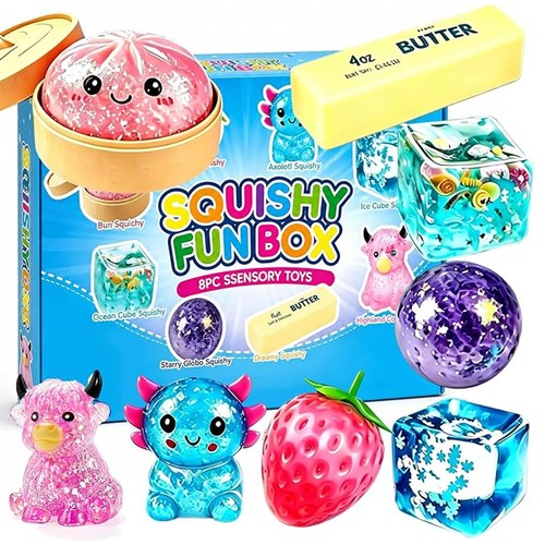 Maltose Stress-Relief Toy Steamed Bun Squeezable Stress Relief Toy UK