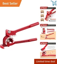 Tubing Bender 3 Sizes Hand Tool for Copper Aluminum Stainless Steel 180°