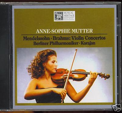 ANNE-SOPHIE MUTTER - VIOLIN CONCERTOS - NEW SEALED CD