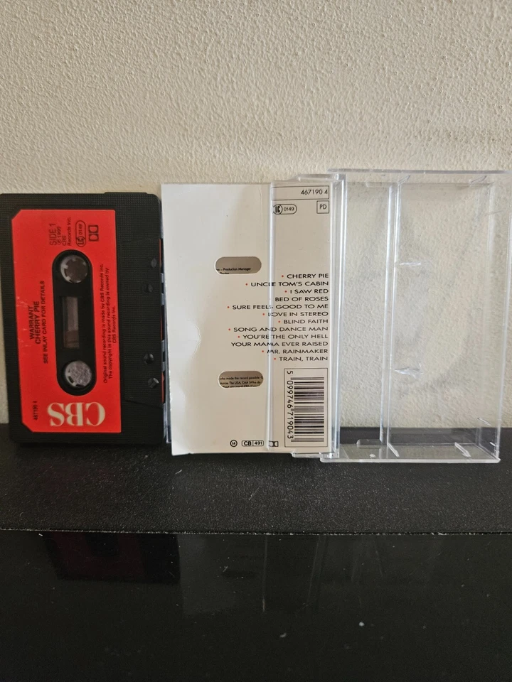 WARRANT Cherry Pie 1990 CASSETTE TAPE GLAM/HAIR METAL HARD ROCK JANI LANE - Image 2 of 4