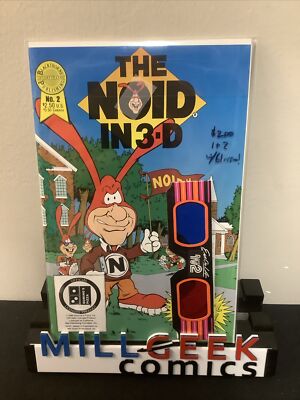 The Noid 3-D #1-2 (1985) With 3-D Glasses, Domino's Pizza