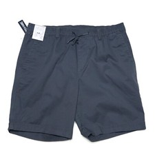 Roundtree Yorke Casuals Men's Shorts L Large Dark Gray Solid NWT