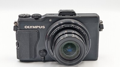 Mint Olympus Stylus XZ-2 12.0MP Digital Camera - Black From Mint Olympus Stylus XZ-2 12.0MP Digital Camera - Black From