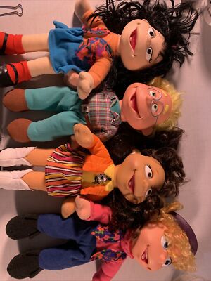Fisher Price Julie, Ben, Kiki And Jody - The Puzzle Place PBS TV 1994 Vintage
