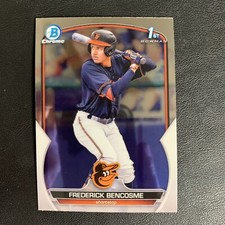 2023 Bowman Chrome Prospect #BCP-35 - Frederick Bencosme Baltimore Orioles 1st