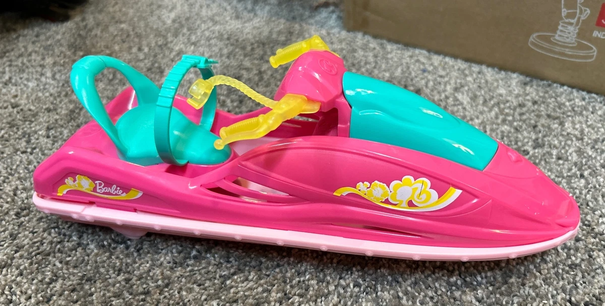 Barbie camping fun jet ski hotsell