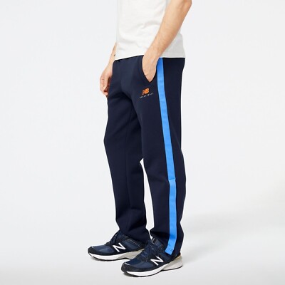 New Balance NB Hoops Abstract Pants Relaxed Fit Sweatpants Tearaway NWT