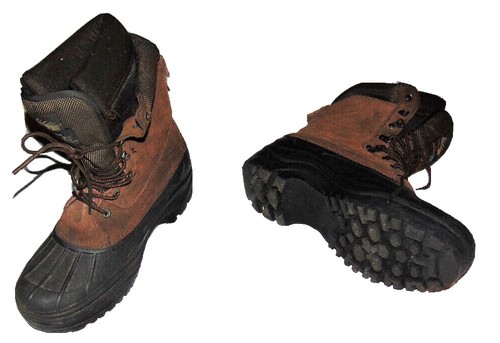 Itasca Brown Camo Leather Boots 3M Thinsulate Waterproof  display picture 1