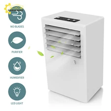 Mini Air Conditioner Fan Evaporative Air Circulator Cooler Humidifier Portable
