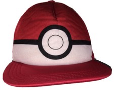 Official Pokemon Pokeball Youth/Kids Snapback Trucker Hat Cap 2016