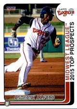 2015 Midwest League Top Prospects Choice #19 Anthony Alford Columbia Mississippi
