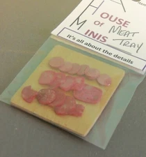 Dollhouse Miniature 1:12 Scale Meat Platter   #REG1370