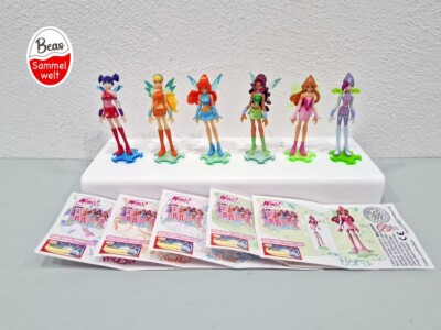 Üei Komplettsatz   WinX Club 2006 + 5 BPZ DE + Deutsche Tecna ohne BPZ