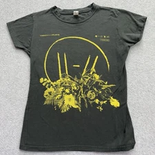 Twenty One Pilots Gray Trench Graphic Band T Sz M 17”x23” Nice Fade Y2K Retro