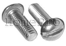 8/32 x 1/2" STAINLESS SLOTTED ROUND HEAD MACHINE SCREWS 18-8 40pc