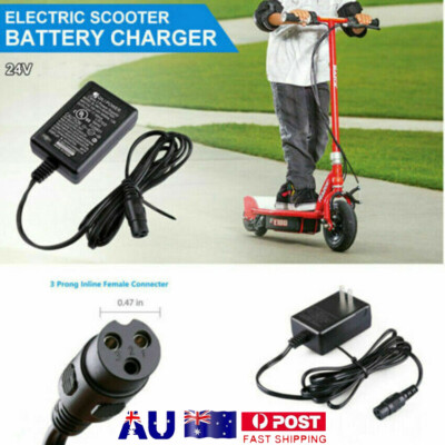 Caricabatterie Per Razor E200, E300, PR200, E100, E500, MX350, Dirt Quad, Pocket Mod E Per Sports Mod, Adattatore Di Alimentazione A 3 Poli 24 V 1 A