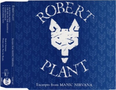 ROBERT PLANT    Auszüge aus Manic Nirvana CD Single Promo Neu NO Sealed