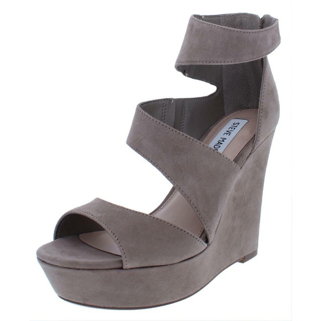 steve madden suede wedges