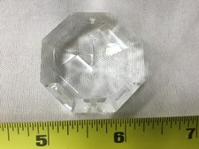 Lilly Cut 40mm 2 Hole Crystal Octagon XXL Size 90478/2/40 Suncatcher 8116/40