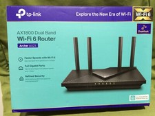 TP-Link AX1800 Works with Alexa Dual Band Gigabit Router
